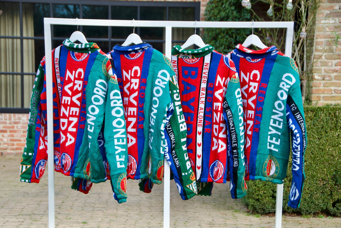 A must-have bomber jacket for football fans, featuring iconic scarf designs that showcase team heritage and street culture in a fresh, stylish way.